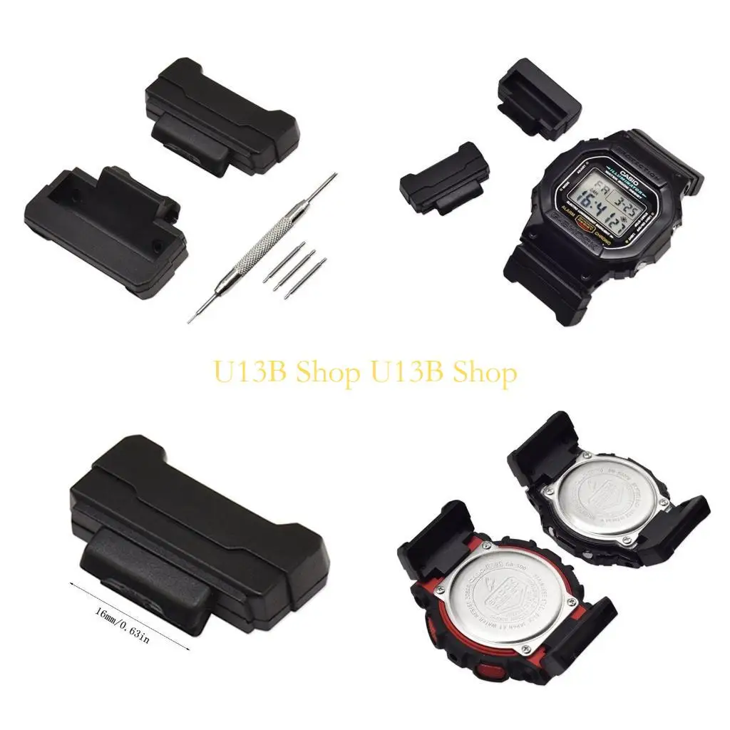 U13B Smartwatch Replacement Parts Fit for DW-5600 DW-6900 G-5700 GA-100 GDF-100 Series Utility Adapter Spring Bars Tools