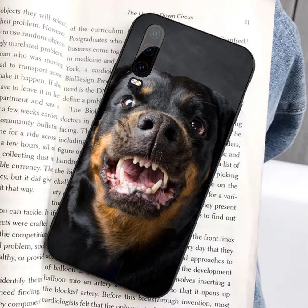 Rottweiler Dog Phone Case For Huawei Honor 10 lite 9 20 7A 9X 30 50 60 70 pro plus Soft Silicone Cover