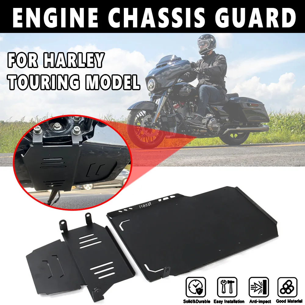 

Harley Road Glide Street Glide 2018-2023 Новый CVO Road Glide Street Glide 2021-2022 Аксессуары Низкое защитное шасси двигателя Cov