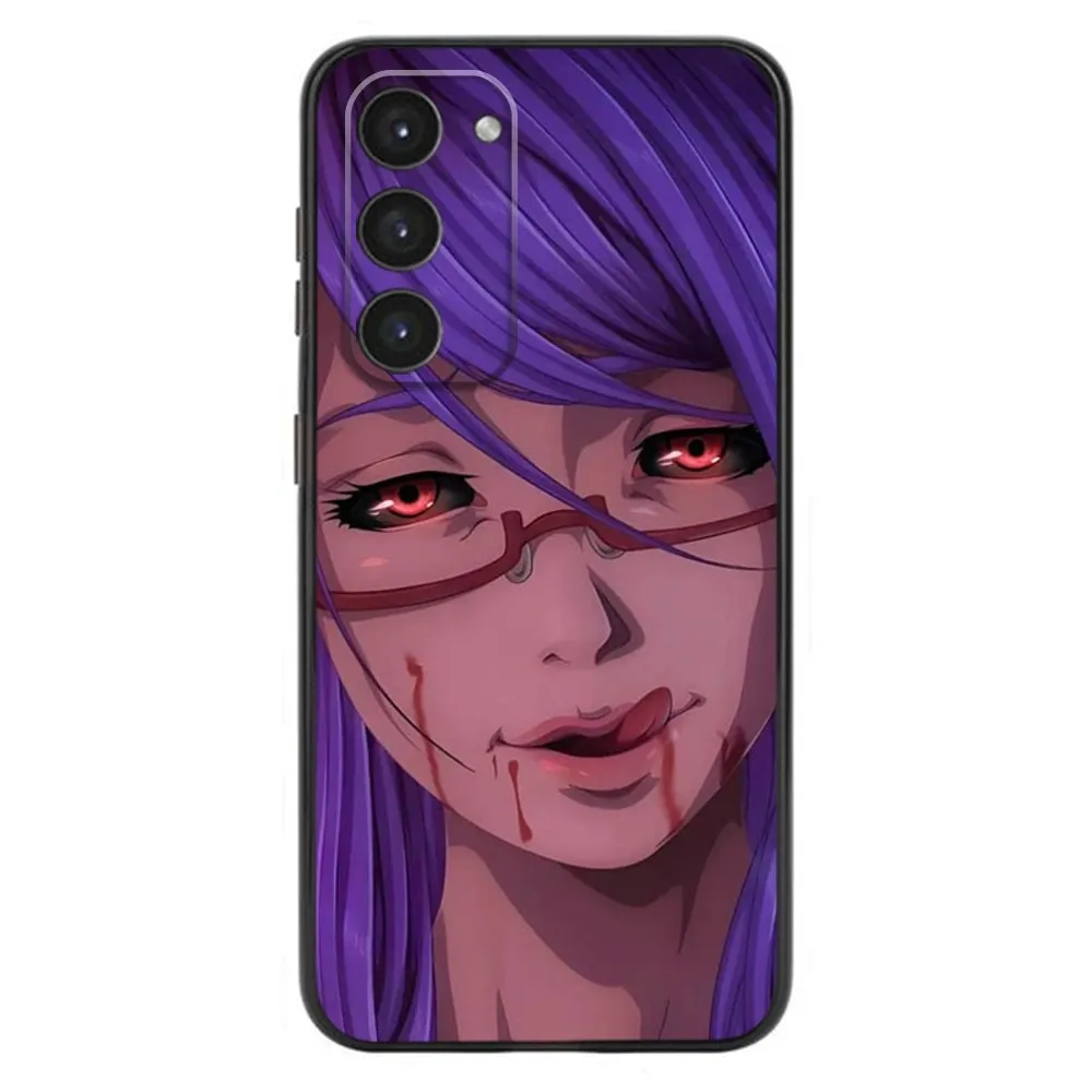 T-Tokyo Ghoul Anime Phone Case For Samsung Galaxy A20,A21s,A22,A31,A32,A52,A53,A72,73,A80,A91 Soft Liquid Silicone Black Cover