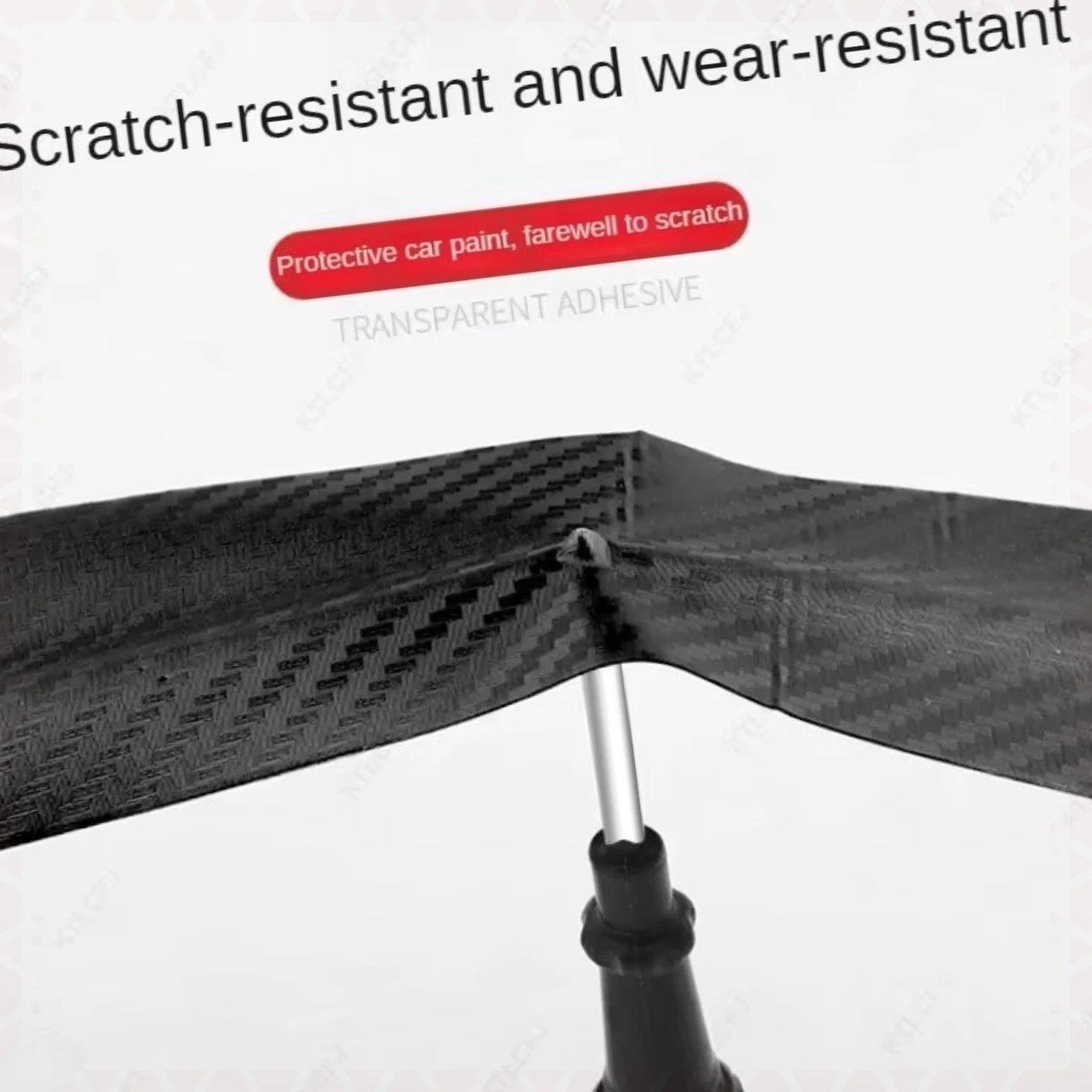 Автомобильная наклейка из углеродного волокна 5D Nano DIY Защитная полоса для порога автомобиля Защитная пленка Водонепроницаемая лента для зеркала кузова автомобиля