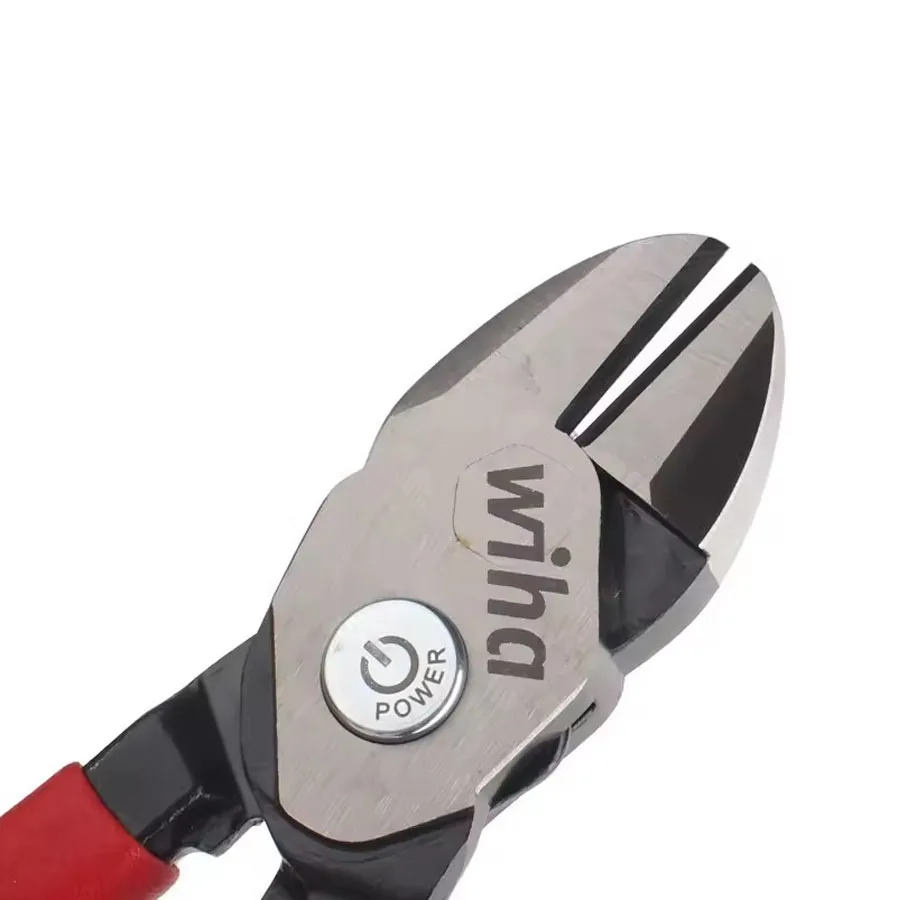 WIHA 38060 200mm 2-in-1 Heavy-Duty Diagonal Pliers Sharp Precision Cut for Electrician Repair