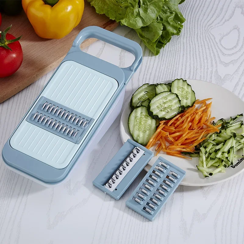 

Outdoor multi-function vegetable cutter household potato shredded shredder potato slices sliced shredded radish grater