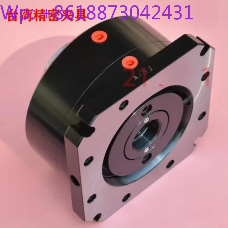 Taiwan Chaoquan pneumatic hydraulic forward-pushing fixed vertical pneumatic chuck base