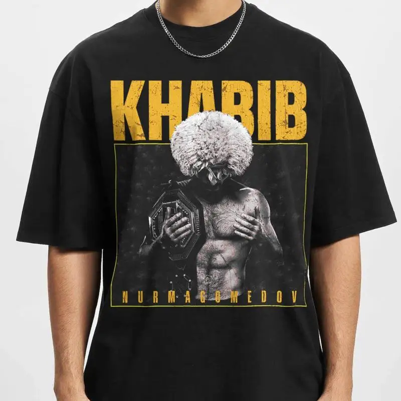 

Vintage Khabib Nurmagomedov Bootleg Style T Shirt Vi