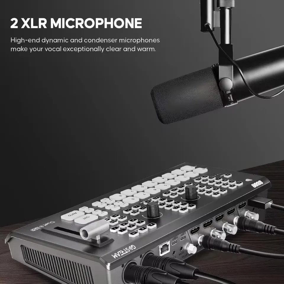 Osee GoStream Duet 8 ISO 4 HDMI&SDI Inputs 4 Stream Inputs Video