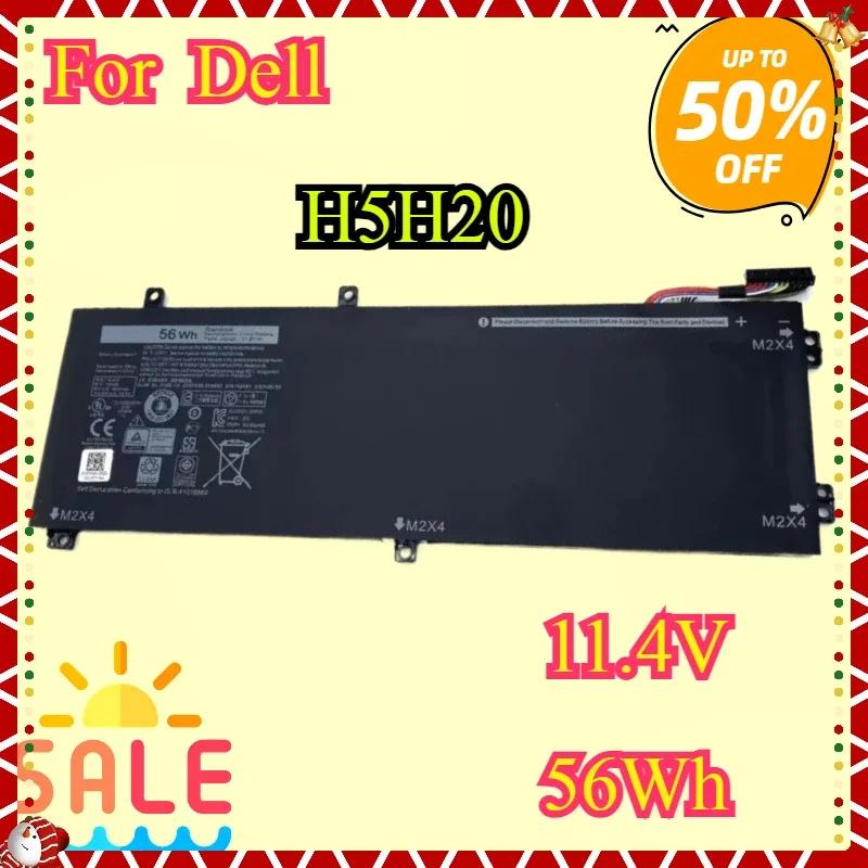 

New H5H20 6GTPY Laptop Battery For Dell XPS 15 9550 9560 9570 Precision 5510 5520 5530 Inspiron 7501 7590 7591 GPM03 62MJV M7R96