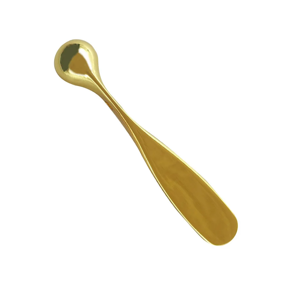 2 قطعة كريم عين ملعقة عصا تدليك سبائك الزنك المحمولة أداة العناية بالبشرة لكريم الوجه إزالة الامتصاص تدليك العناية بالبشرة