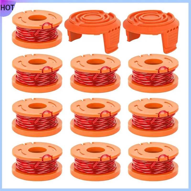 

B45C Trimmer Spool Line For Worx,12 Pack WA0010 Edger Spools Replacement For Worx, Trimmer Line Refills 0.065 Inch For Worx Dura