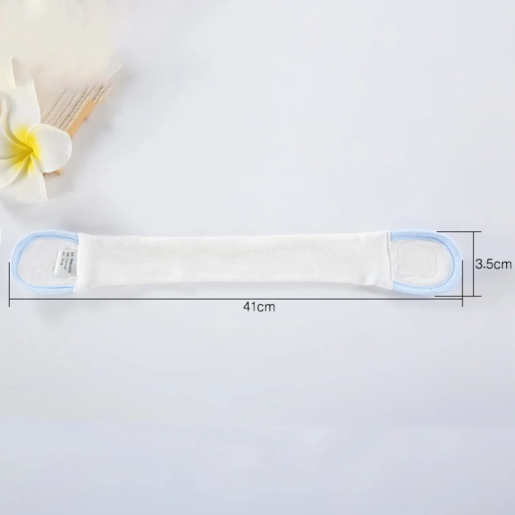 3 pezzi nastro per pannolini per neonati cintura di fissaggio per pannolini elastica morbida in cotone regolabile blu giallo rosa comode strisce di fissaggio della pelle del bambino