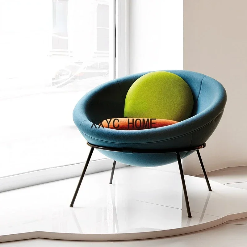 Leisure Couch Single Bowl Chair round Egg Shell Recliner Conference Chair Simple