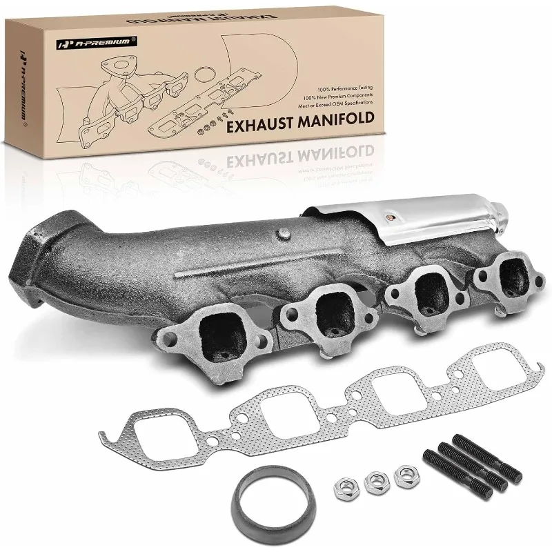 

A-Premium Right Engine Exhaust Manifold W/Gasket - OHV 8Cyl 7.4L