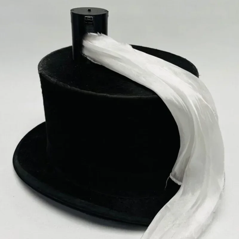 جهاز اختفاء الحرير السحري الذي يتم التحكم فيه عن بعد من الحرير ملحقات سحرية من الحرير أوهام المسرح دعائم الحيل