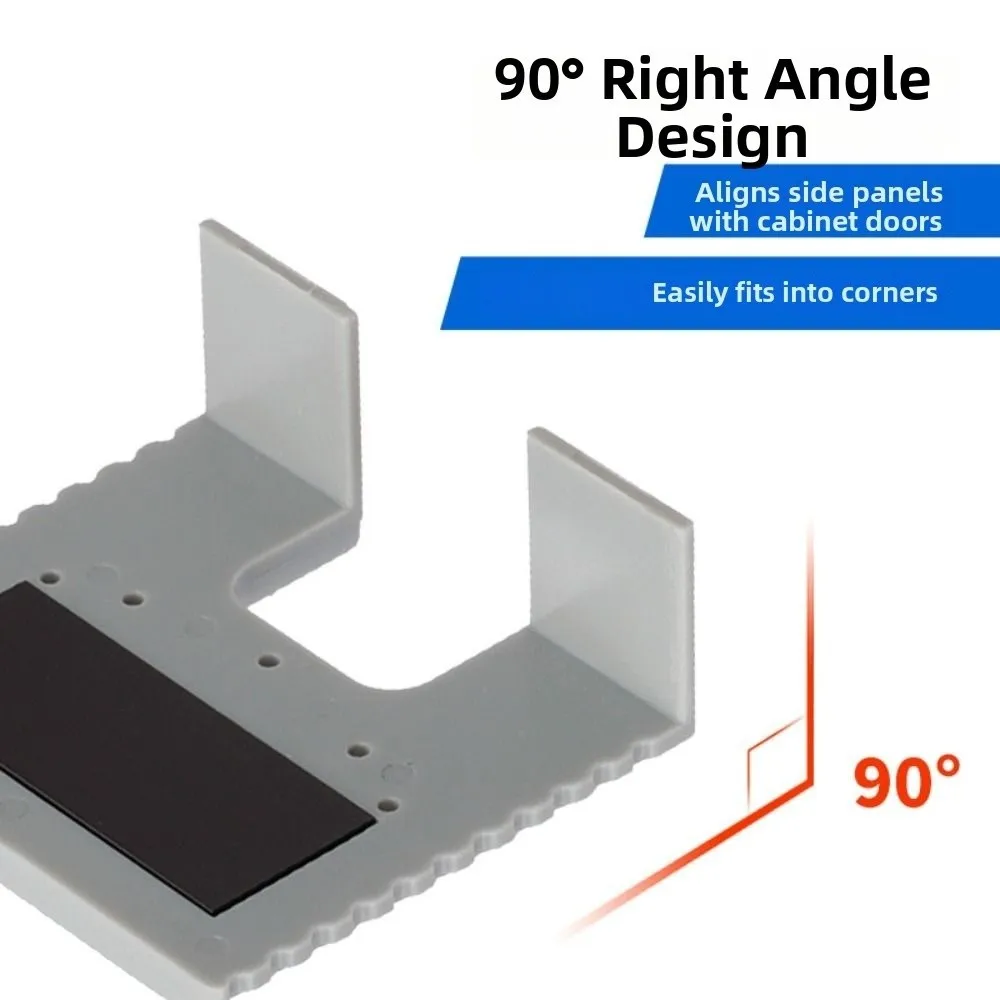 2mm Hinge Installation Fixing Plate Multifunctional with Magnetic Fixed Hinge Installation Positioning Piece