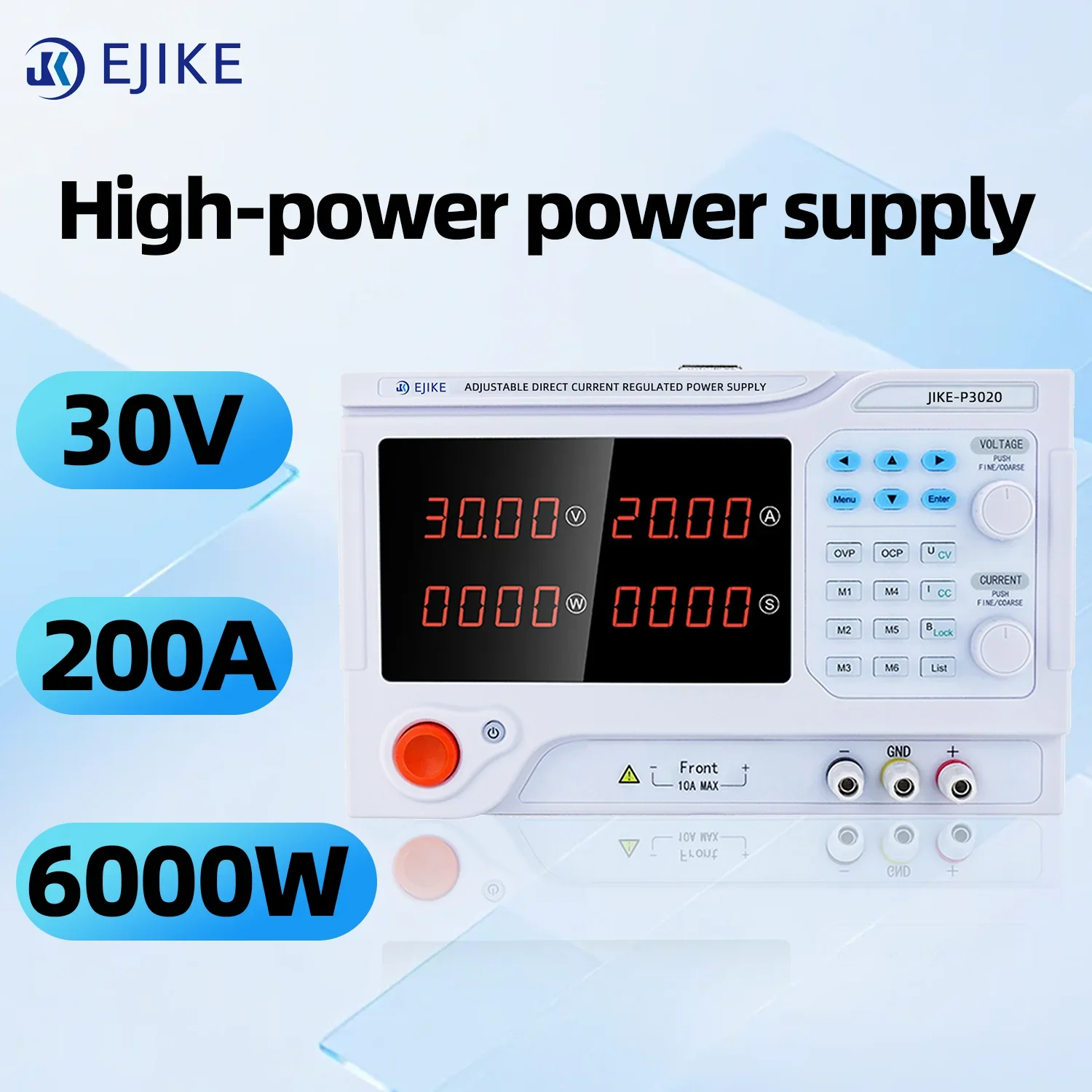 

Импульсный источник питания постоянного тока EJIKE 0-800 В, регулируемый источник питания, импульсный источник питания постоянного тока, 6000 Вт для лабораторного ремонта