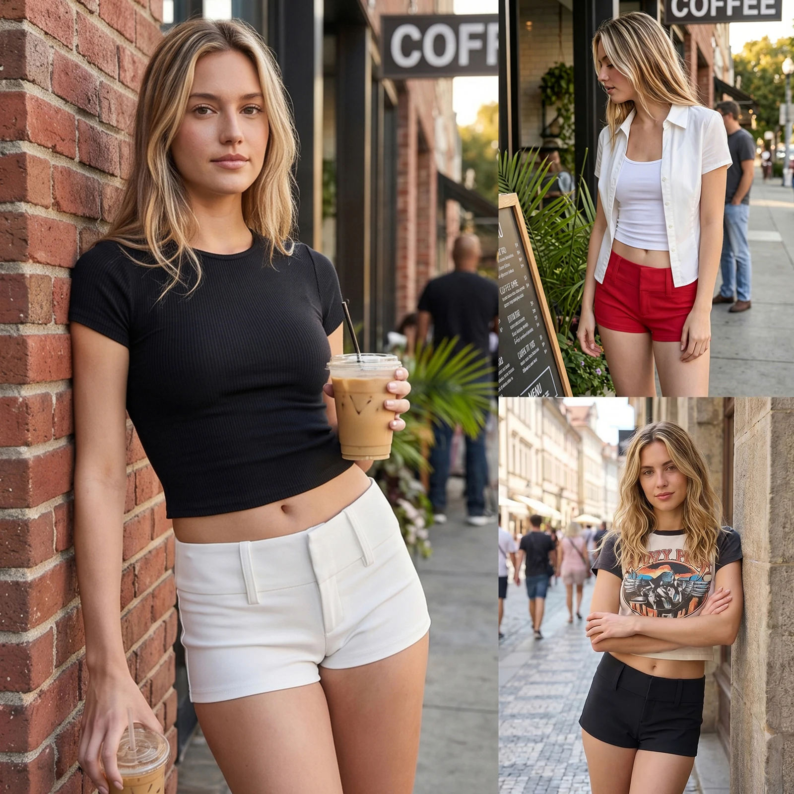 

2026 Sexy Women's Summer Mini Shorts Fashionable Ladies Dot Print/Striped Low Rise Going Out Micro Shorts Skinny Slim Shorts New