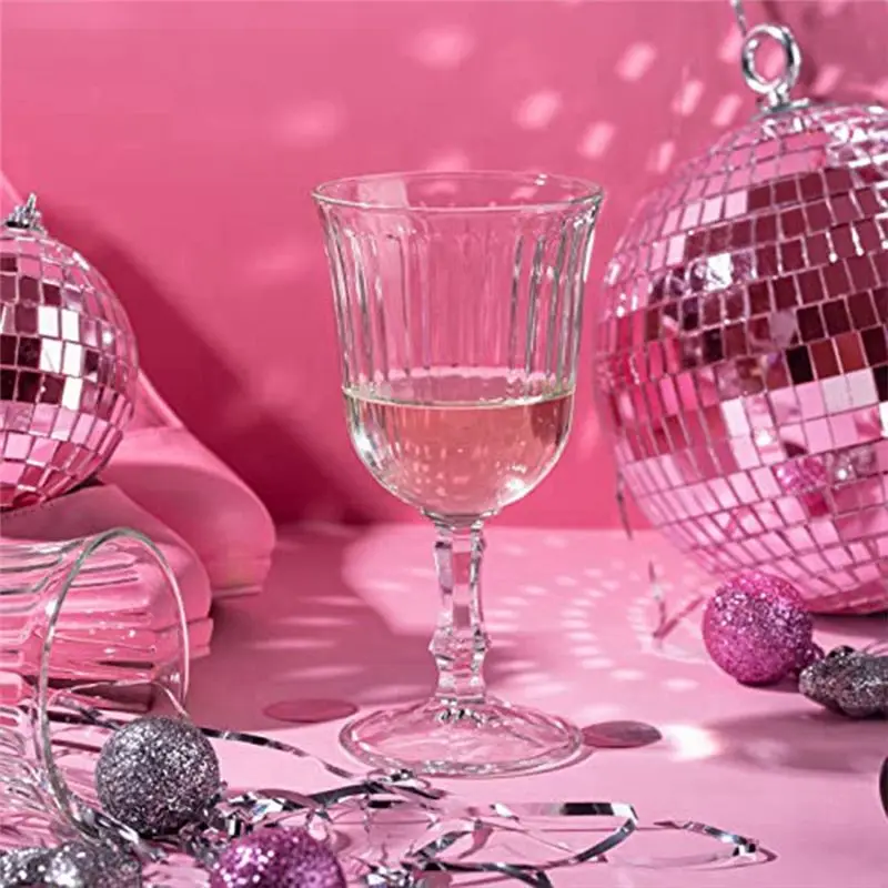 ABJS 18 Sheets Self Adhesive Mirrors Mosaic Tiles Acrylic Square Mirror Tiles Disco Ball Mirror Stickers for DIY Craft