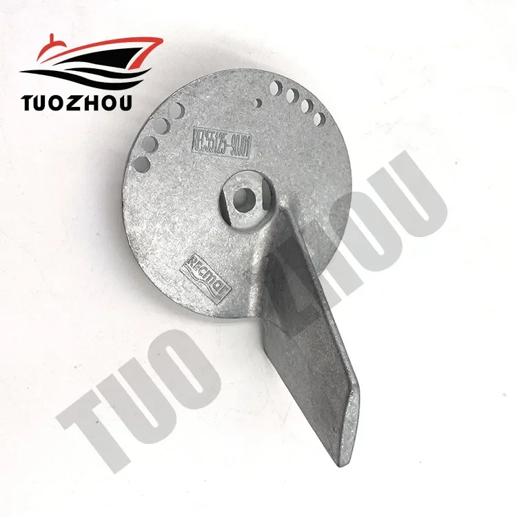 Aluminum Trim Tab Fin Anode for Suzuki 4 Stroke Outboard DF 60, 70, 80, 90, 100, 115, 140 HP, Replaces 55125-90J01, 55125-90J00