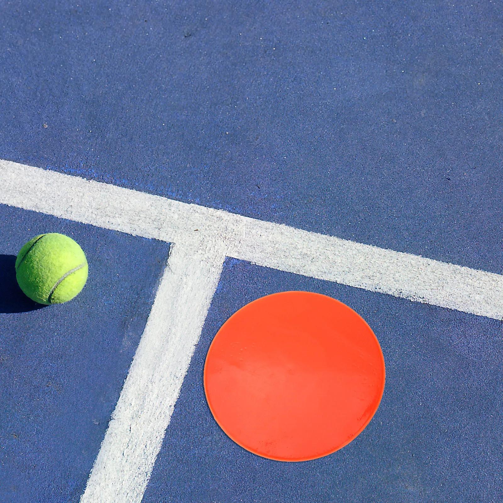 1Set Rip-Resistant Spot Markers Football Training Signs Tennis Court Carpet Markers Sports Agility Training Pads