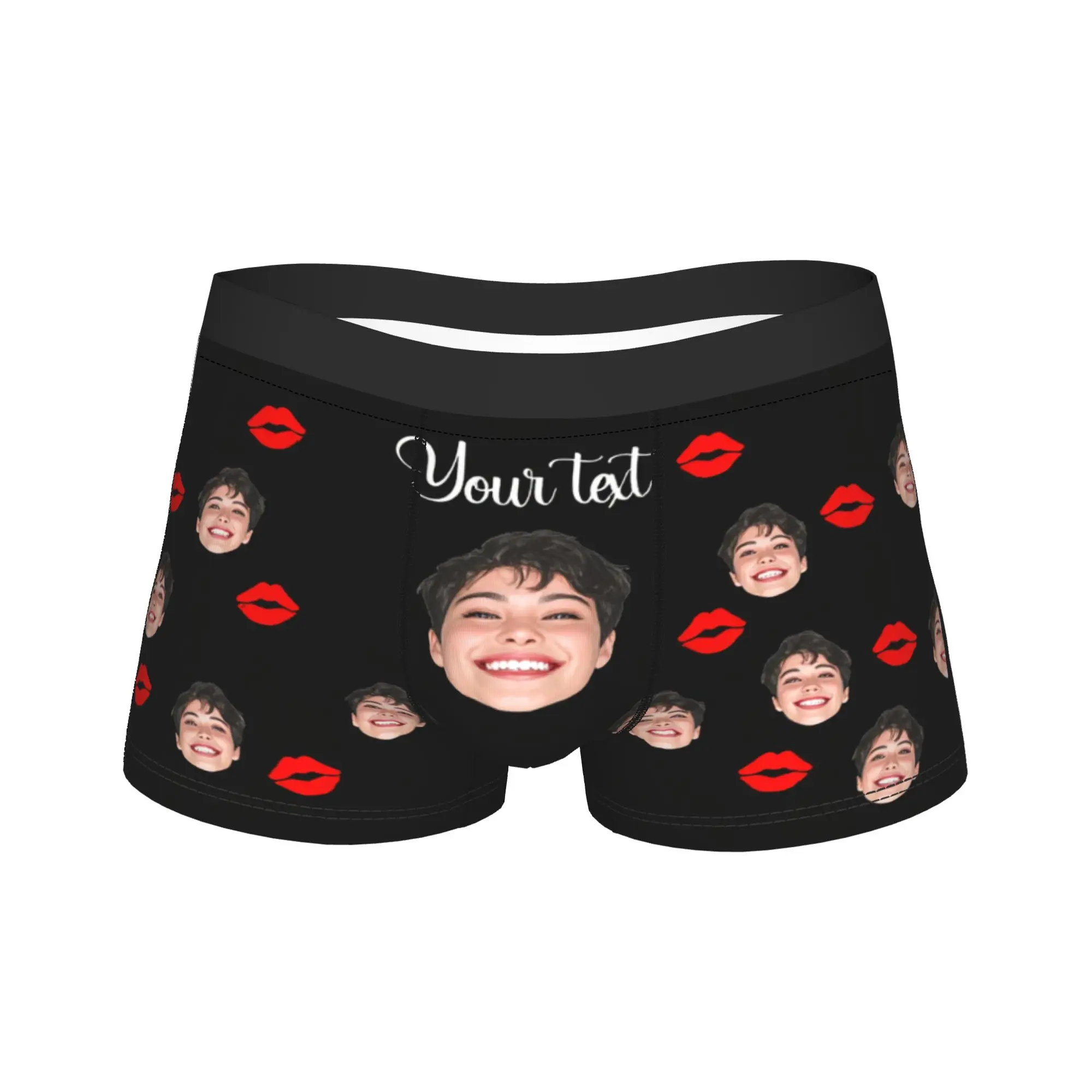 Personalized Underwear for Men Custom with Picture Underwear  Comfortable Underpants Pattern Shorts Briefs Men 3D Pouch Trunk