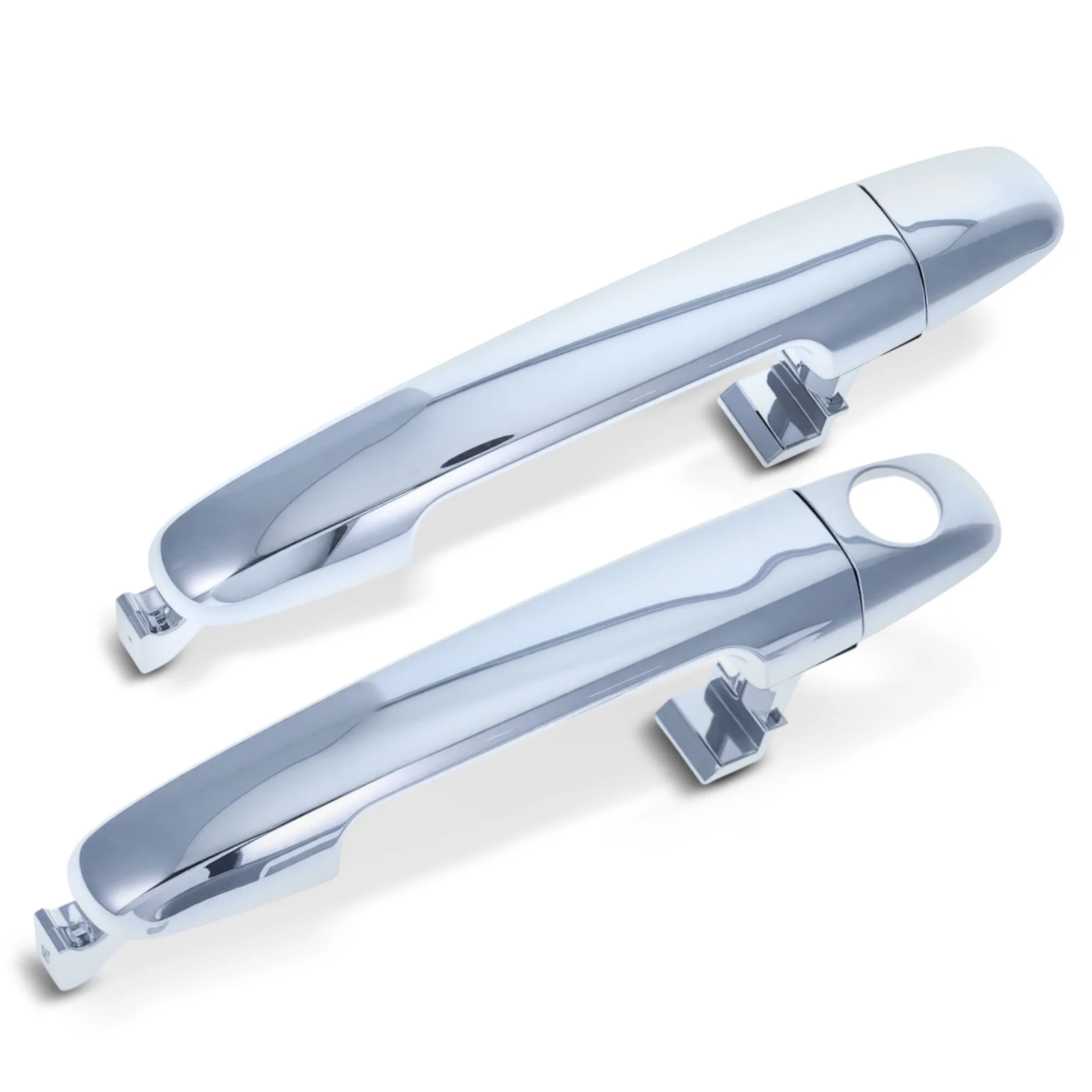 A-Premium 2Pcs Front Driver & Passenger Side Chrome Exterior Door Handle for Hyundai Sonata 2006-2010