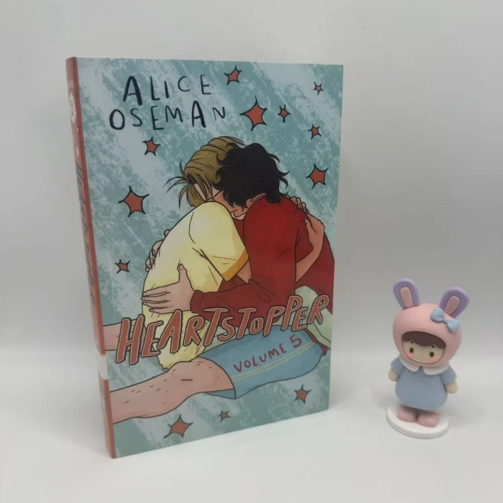 Heartstopper Volume 5 Alice Oseman English Teen Comic Fans Paperback Sweet Youth Romance Graphic Novel Free Shipping