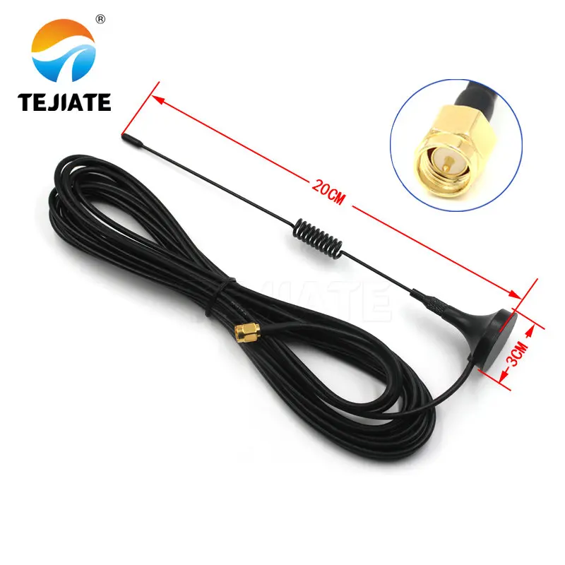 2.4G 5G 5.8G 듀얼 주파수 흡입 컵 안테나, 5-12dbi 무선 라우팅 SMA 무지향성 고이득 와이파이 안테나