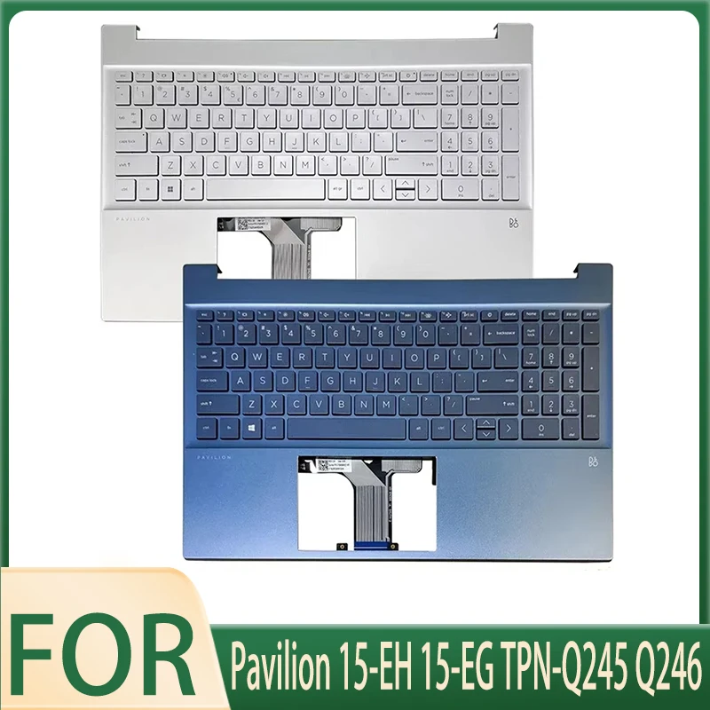 

Новая Оригинальная клавиатура с подсветкой US для Pavilion 15-EH 15-EG TPN-Q245 Q246 2021