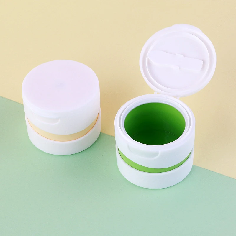 

1 шт. 100 г многоразовые бутылки пластиковые пустые крем для снятия макияжа банка для макияжа горшок дорожный крем для лица лосьон косметический контейнер