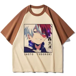 Bakugou top women graphic modern style comic tshirt girl y2k anime Japanese clothing