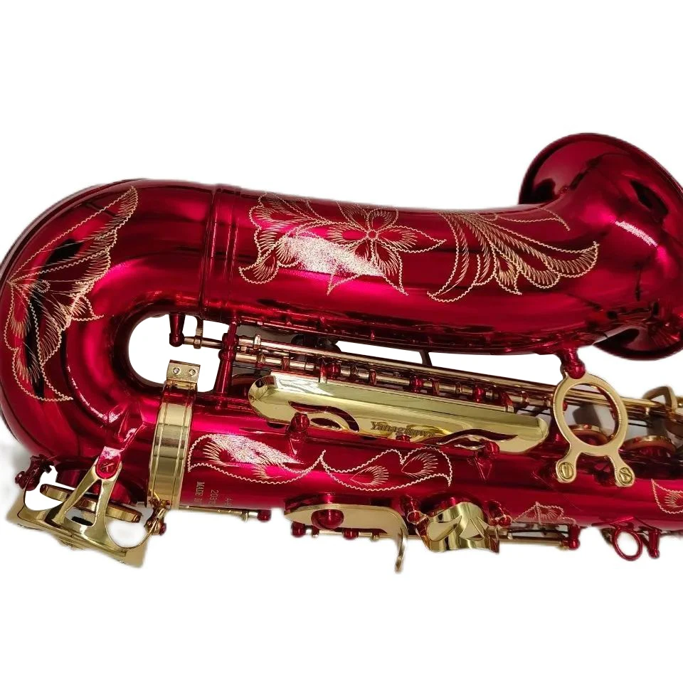 Made in Japan  Alto Saxophone Red Sax Gold Key A 992 Model With Case Sax Mouthpiece Reeds Neck Free Ship Professional Musical In