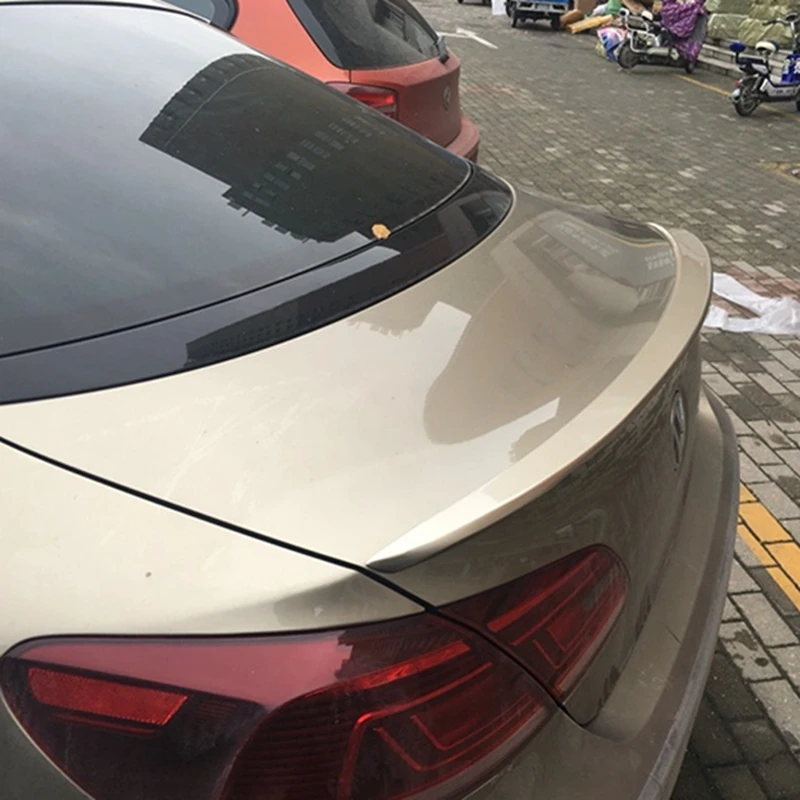 Per Volkswagen CC 2009-2018 di Alta Qualità In Plastica ABS Posteriore Tetto Spoiler Ala Tronco Labbro Boot Copertura Car Styling