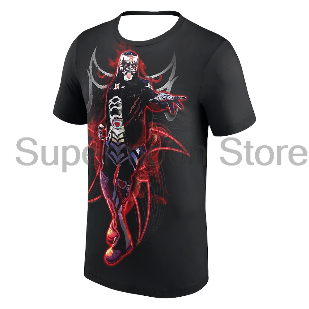 Penta El Zero Miedo Merch Penta Portrait T-shirt Crewneck Short Sleeve Black Tee Women Men Outdoor Streetwear Tops