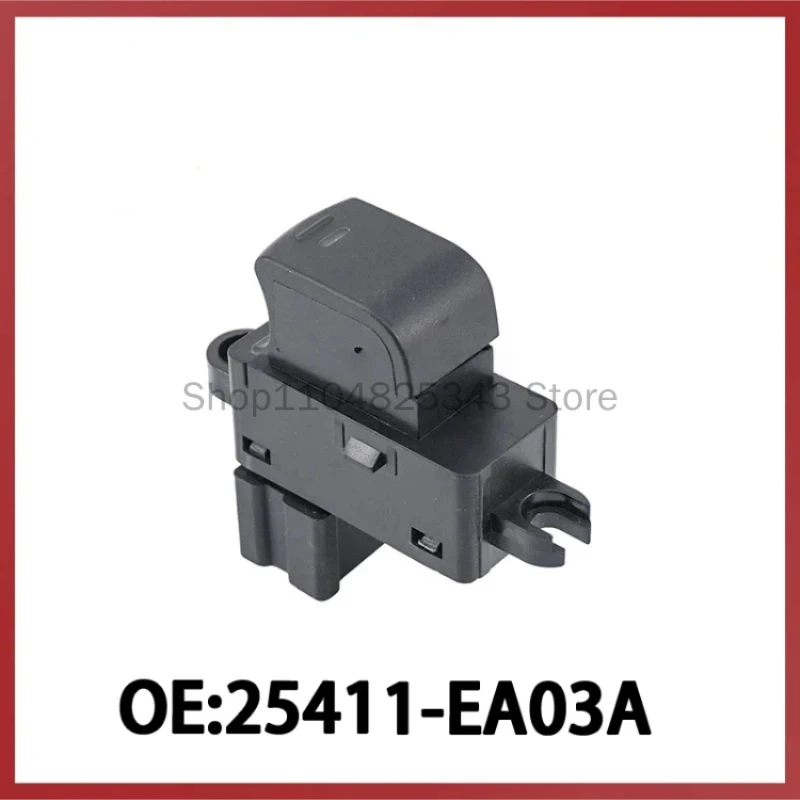 25411-EA03A for Teana Qashqai Car Glass Regulator Switch Power Window Control Single Switch