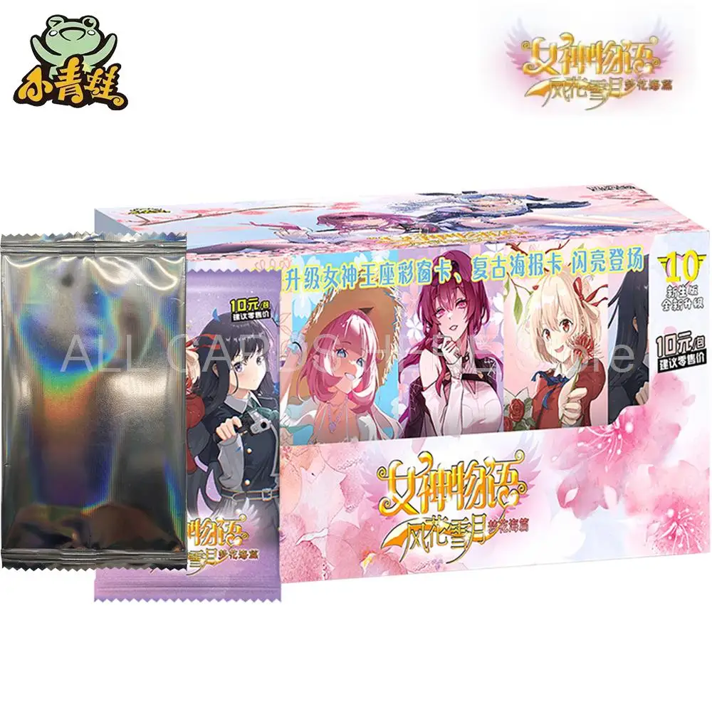 

Goddess Story Collection Card 10M05 Box +PR Booster Anime Games Card Girl Sailor Moon Swimsuit Bikini Party Game Card Toys Gift