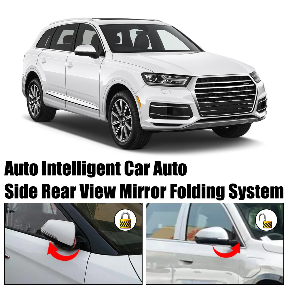 Car Intelligent Rearview Mirror Automatic Folding System Accessories Car Accessories Universal Automatic Rearview Mirror Folding