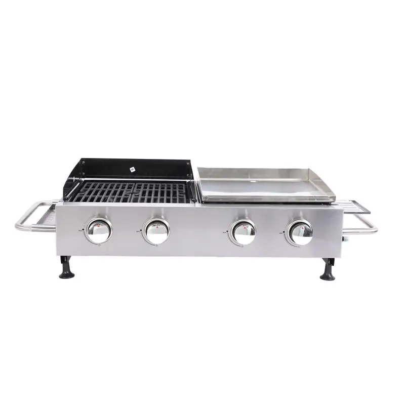 وحدة كومبو لشواية الغاز والبلانشا للطهي في الهواء الطلق #3