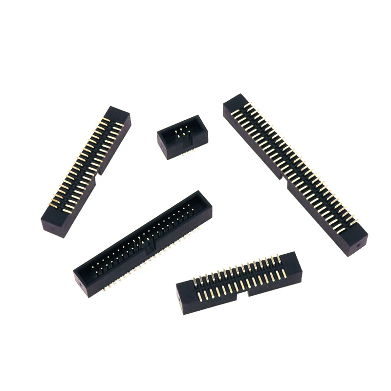 SMT 1.27MM pitch MALE SOCKET straight idc box headers PCB CONNECTOR DOUBLE ROW SMD 2x5PIN 6/10/20/26/34/40Pin DC3 HEADER