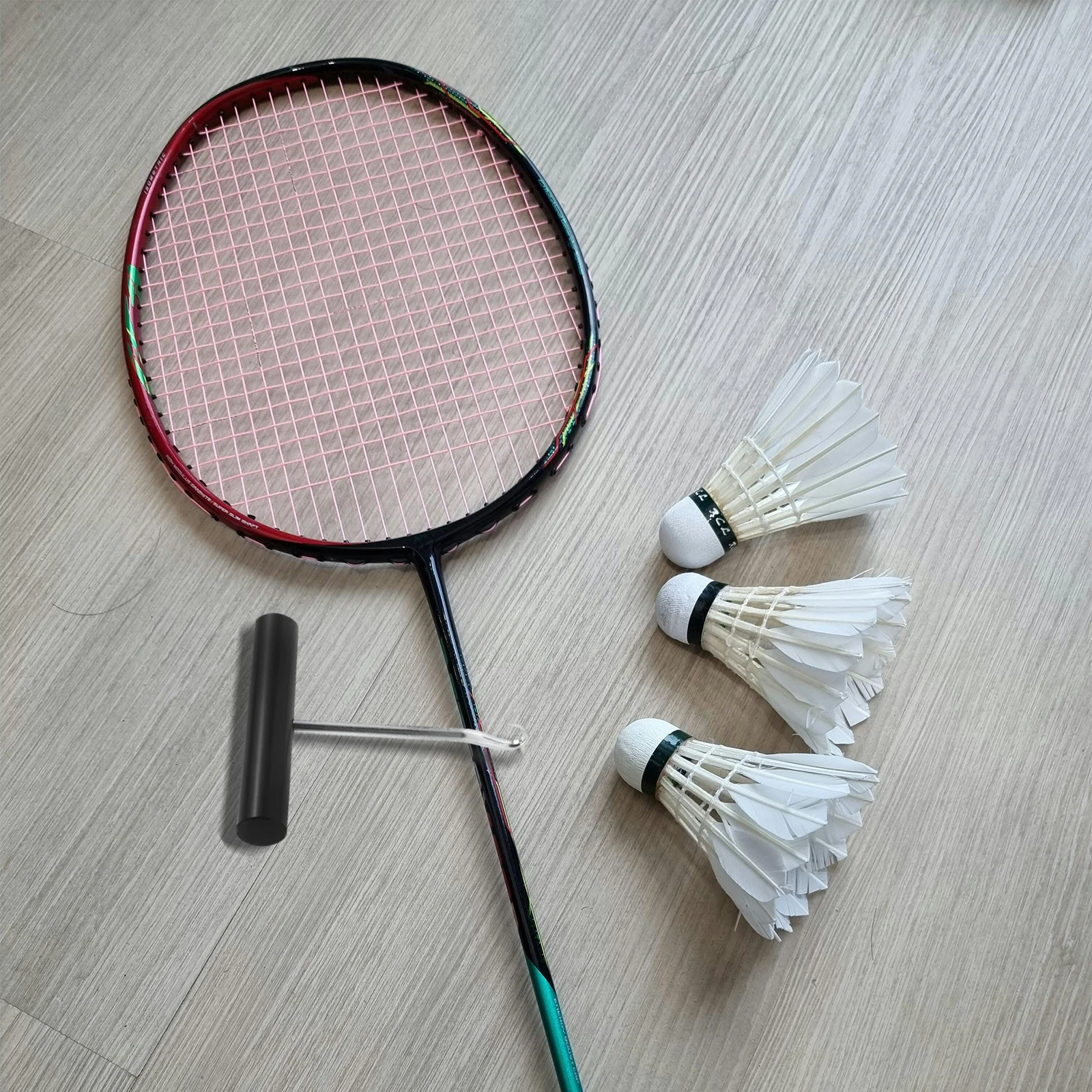 

Badminton Racket Stringing Hook Tool Portable Design for Efficient Threading and Tension Control Universal Compatibility with