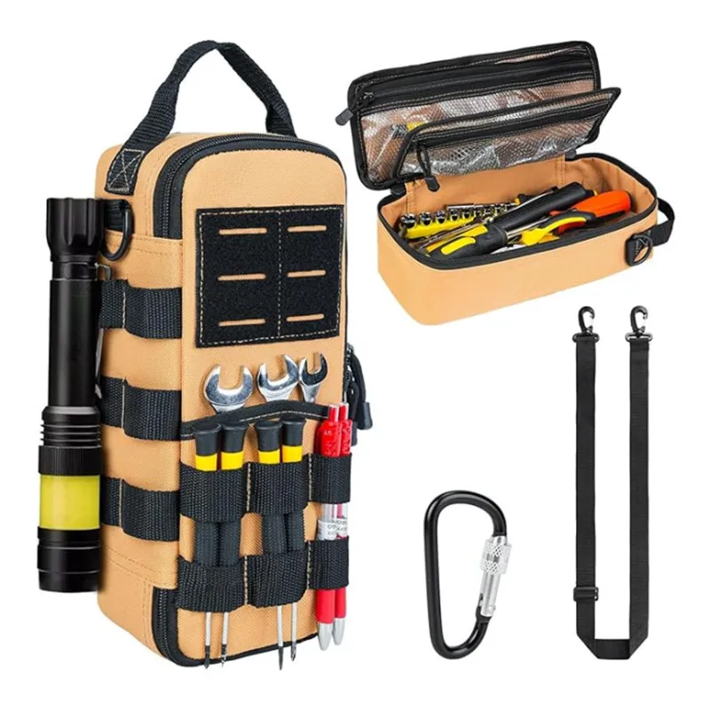 Portable Practical Oxford Cloth Men's Heavy Duty Small Kit Tactical Tool Storage Box