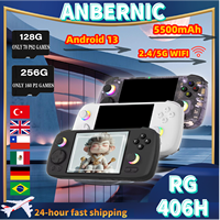 ANBERNIC RG406H RG 406H Handheld Game Console Retro Video Game Consoles 8G+128G PSP PS2 512G Game Android 13 Christmas Gifts NEW