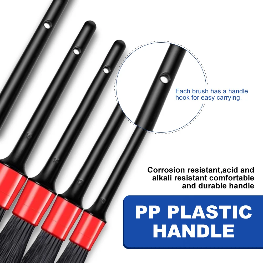 15Pcs Car Detailing Brush Set The Ultimate Auto Cleaning Kit for Vents Gaps Maintenance Car Air Outlet Detail Clearance Brush - Image 3