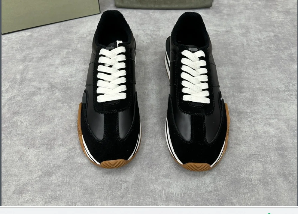 2025DIKU JING Men's new shoes with suede upper, low cut sports shoes, waterproof fabric splicing, suede calf leather material, s