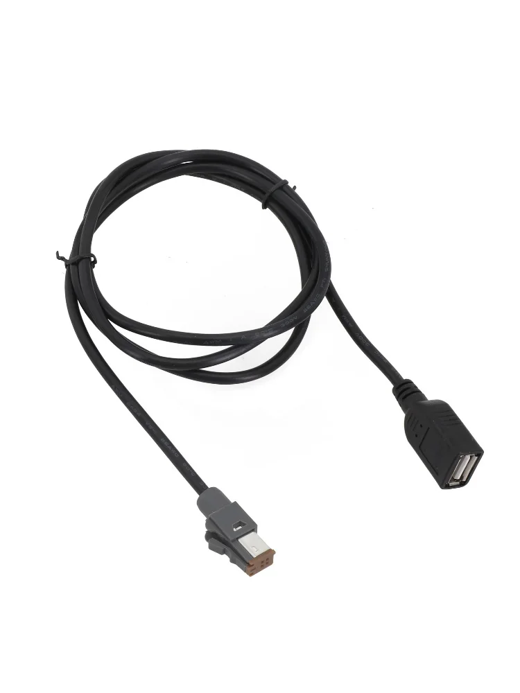 Direct Installation New Car USB Cable USB Adapter Aux Audio Input Car Car USB Cable Radio ABS 100cm For Outback For Forest Man
