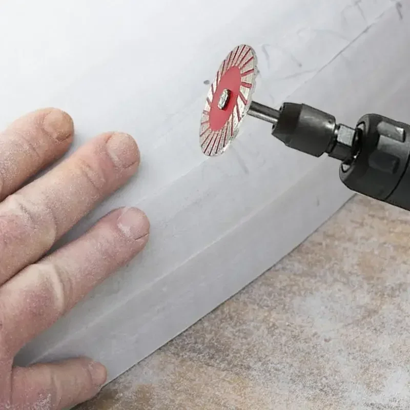40 мм отрезной диск 6 мм хвостовик циркулярная пила шлифовальный диск шлифовальный круг для дерева, металла, камня, гранита, мрамора