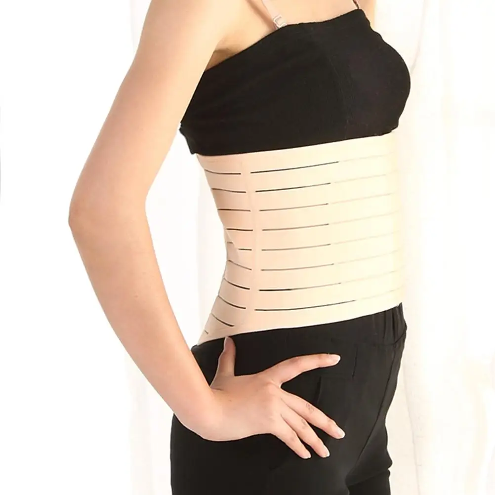Cintura trimmer cinto para pós-parto barriga banda abdômen suporte cinto de recuperação barriga envoltório endurecimento fichário cinto de apoio lombar