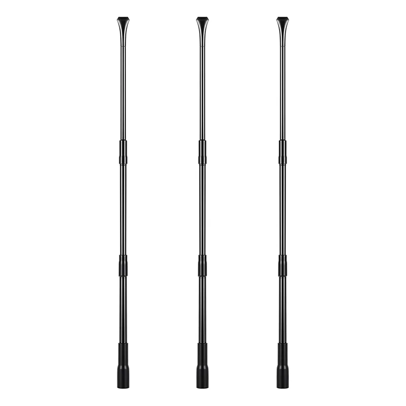 THIVN-Black Aluminum 34Cm Foam-Gun Extension Tubes For Enhanced Glue Spraying - Pack Of 3