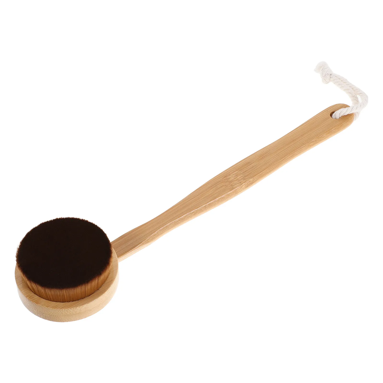 Sunless Tanning Brush Natural Bristle Applicator Tool for Even Tan Distribution No Streaks DIY Self Tanner Accessory