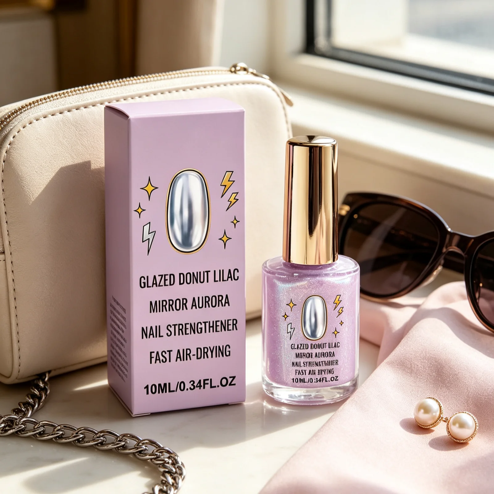 Lilac Mirror Aurora Lakier do – Nail Art Lilac recenzja i cena