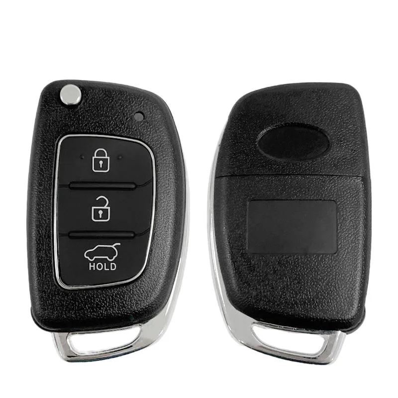 CN020072 애프터마켓 3버튼 스마트 키 리모컨 4D 칩 433Mhz FCC ID RKE-4F08 키리스 고 현대 산타페용